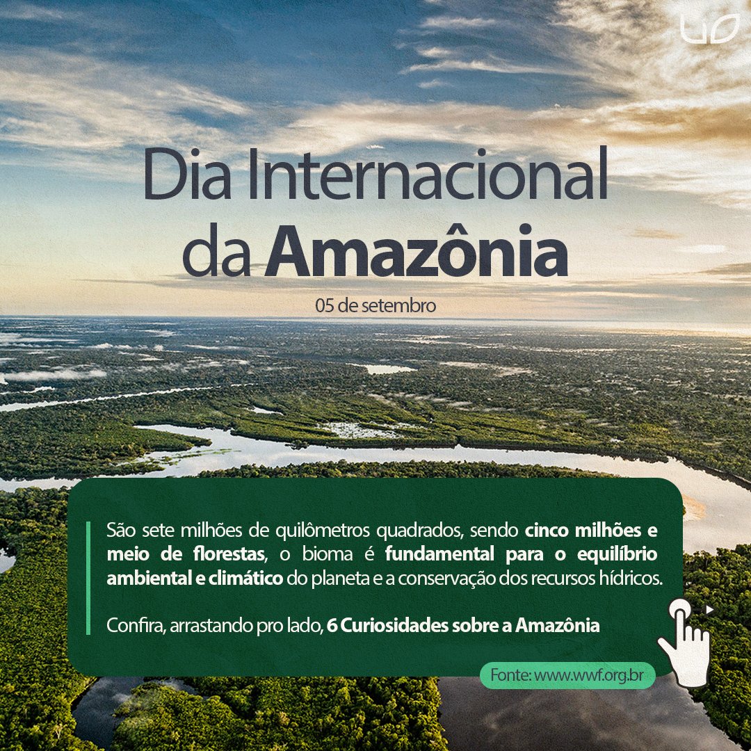 useorganico's tweet photo. Saiba mais em @wwfbrasil

#useorganico #amazonia #diadaamazonia #sustentabilidade #prevencao https://t.co/OSxWZ5Pv1y
