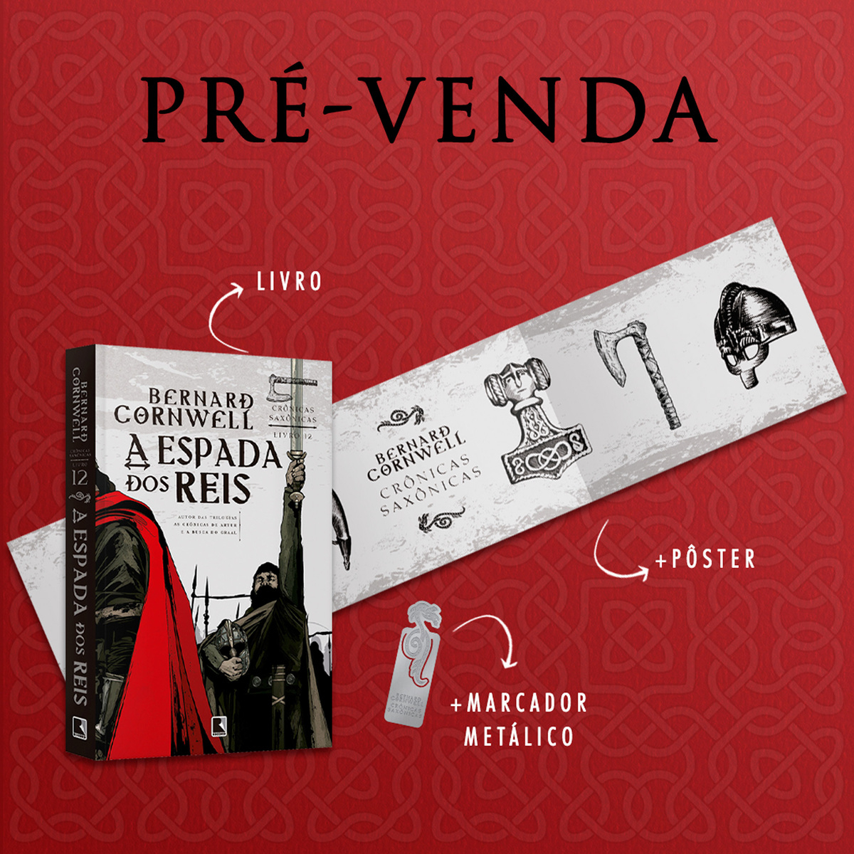 editorarecord's tweet photo. Algum fã do Cornwell por aí? O livro 12 da série Crônicas Saxônicas, "A espada de reis" já está em pré venda!
https://t.co/XqyBjvCc6U
#prévenda #vemai #LastKingdom #CronicasSaxonicas #edRecord #BernardCornwell #literatura #brinde #Uhtred #netflix https://t.co/2De7T05v94