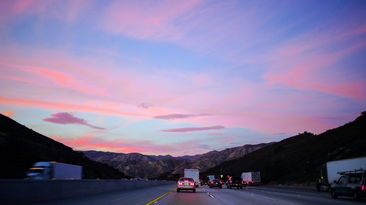 Bubblegum sunset memories 
📍somewhere along the west coast 

#California #ca #landscape #sunset #CaliforniaSunset