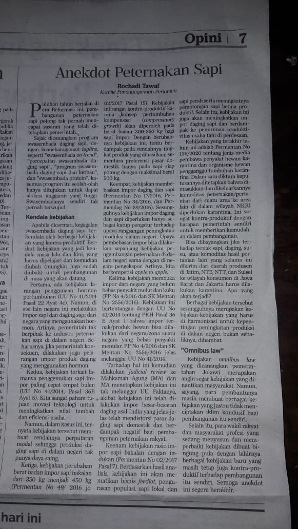 rochaditawaf's tweet photo. Kompas 3 sept 2020 https://t.co/X7yTjQY3XS