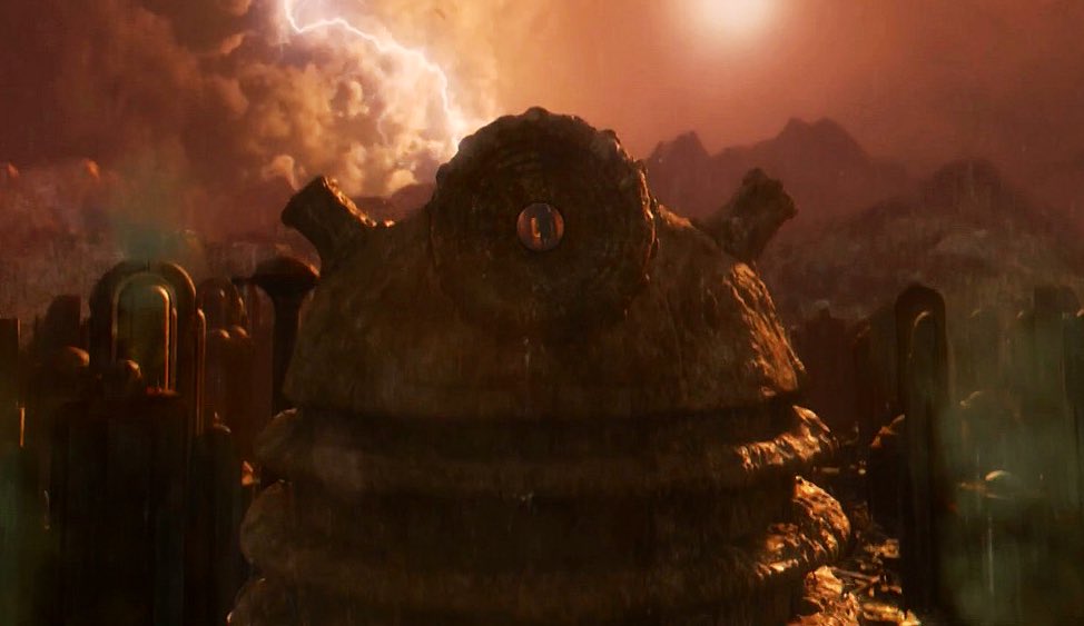 “Rescue me, chin boy, and show me the stars!” “Does it look real to you? Where you are right now?”“It is real...” “It's a dream, Oswin. You dreamed it for yourself because the truth was too terrible. Because you are... a Dalek.”