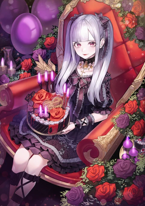 巫女ちゃんお誕生日おめでとう;_;;_;;_;;_;;_;;_;
言葉に出来ないから絵を描いたので見てね!!!????

#すごいみこたま
#月雲巫女 