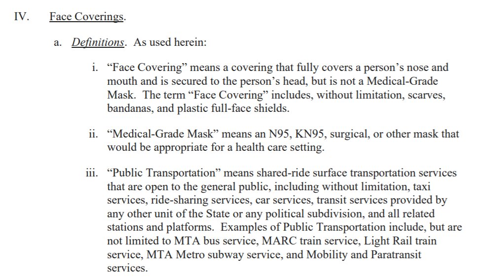 Not only is UMD is asking bus drivers to put their own/their passengers’ health at risk, they’re also requiring them to break the law by allowing people on the bus without a mask. Maryland mask mandate:  https://governor.maryland.gov/wp-content/uploads/2020/07/Gatherings-10th-AMENDED-7.29.20.pdf