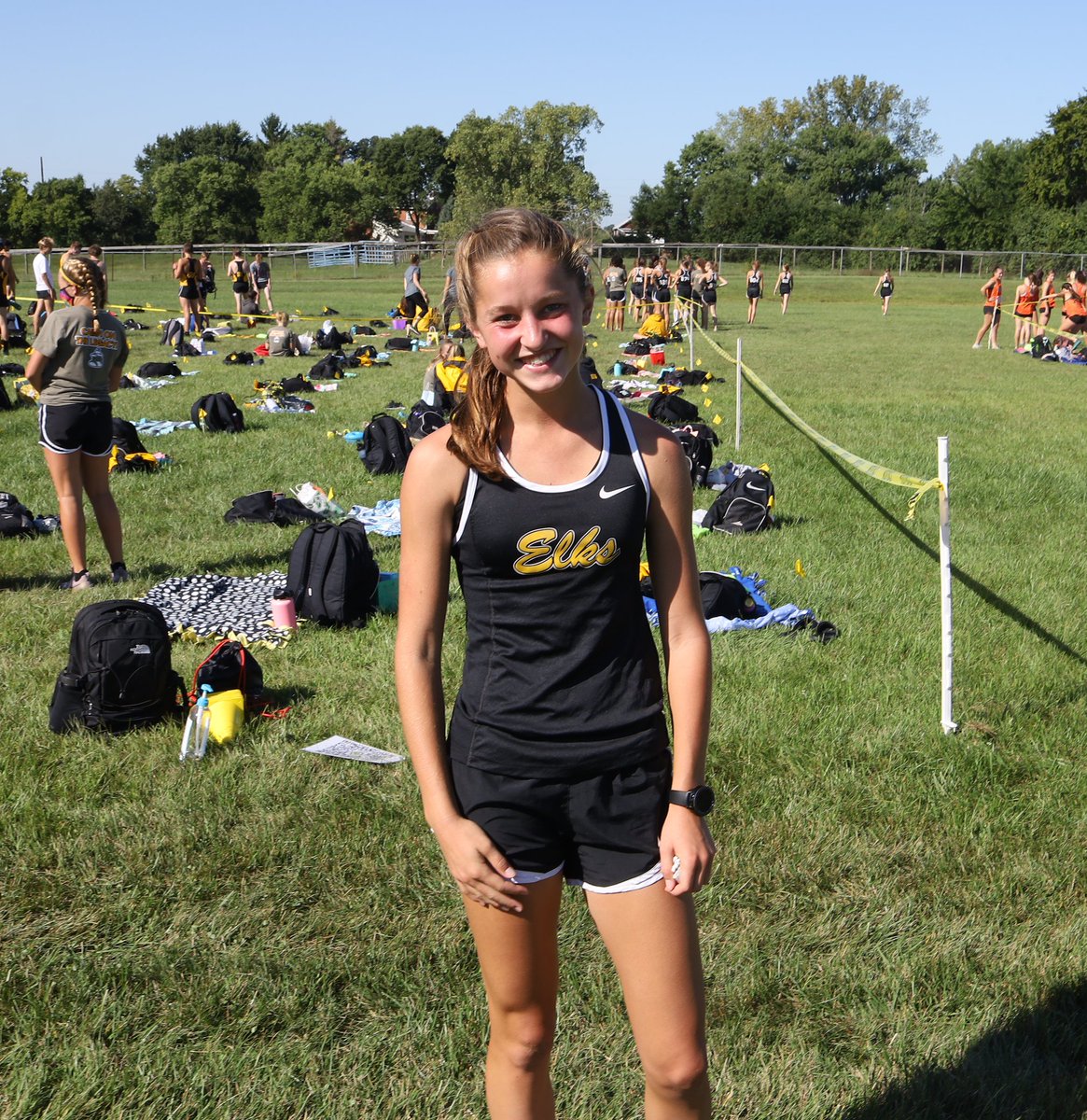 julzw9's tweet photo. Mia Robillard and the Centerville ladies both secured a strong second place finish at the Miamisburg GWOC only invitational! Mia Robillard (10) leading the squad with an 18:40, congrats ladies! @OHMileSplit https://t.co/o3wILNBlqN