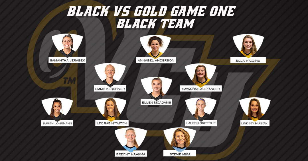 VCUWomensSoccer's tweet photo. Our first Black vs Gold game is tomorrow! Meet the BLACK TEAM!

#LetsGoVCU #ThisIsRamNation https://t.co/jsZZjx498T