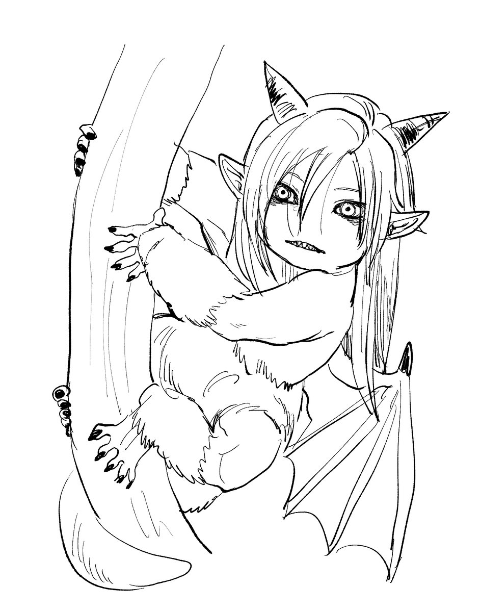 害獣の目をしてる魔ホ 