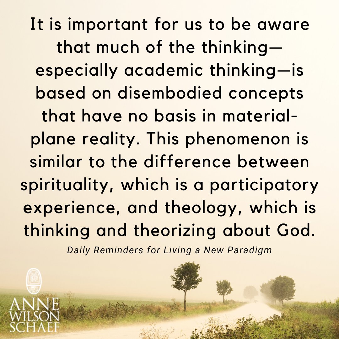 AnneWSchaef's tweet photo. #abstractthinking #theory #participation https://t.co/9nDMKdiIUX