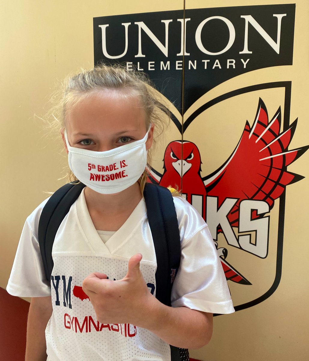 LakotaUnion's tweet photo. This birthday girl has a mask message that we agree with 💯! @Flying5th #WEareLakota #WEcanLakota #TogetherWeSoar https://t.co/5O2eNOJTbB