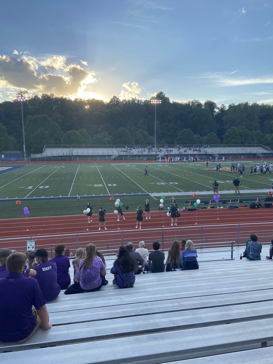 fchsstudents_'s tweet photo. Pictures from last night’s game— Fisher Catholic will always have Sophie and her family in our prayers💜 https://t.co/hju9q9BTou