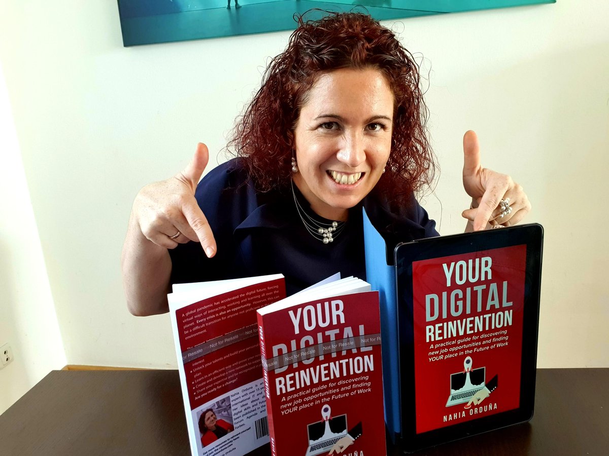 Today I turn 40 and I celebrate with a gift for YOU - My first #book, "Your Digital Reinvention" is in all Amazon markets for free in kindle format until Monday. I hope to contribute to help people unlock their #talents and find a new place in the #digitalworld