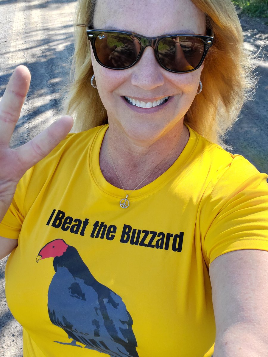 KarenGeterdone's tweet photo. Who joined the 'I beat the Buzzard' club? I so enjoyed watching everyones journey, hearing your stories.
Stay on the geterdone path 💪😊❤
#GVRAT1000k #58rising #Comeback2020 https://t.co/fuAYGp6bpQ