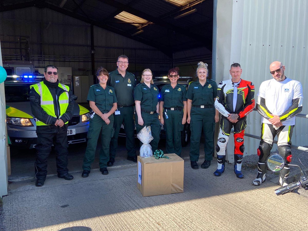 South Western Ambulance Charity ππ (@swa_charity) on Twitter photo The @Cruise4C team have visited Frome Station as part of their tour of every Ambulance Station in <a href="/Somerset_SWASFT/">Somerset - South Western Ambulance</a> delivering hampers to say #thankyouNHS for keeping us all safe during these challenging times!
<a href="/swasFT/">South Western Ambulance Service</a>
<a href="/Will_SWASFT/">Will Warrender</a>
#swambulancecharity The @Cruise4C team have visited Frome Station as part of their tour of every Ambulance Station in <a href="/Somerset_SWASFT/">Somerset - South Western Ambulance</a> delivering hampers to say #thankyouNHS for keeping us all safe during these challenging times!
<a href="/swasFT/">South Western Ambulance Service</a>
<a href="/Will_SWASFT/">Will Warrender</a>
#swambulancecharity