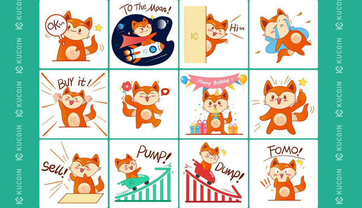 KuCoinItalia's tweet photo. I nostri nuovi stickers #KuFox LIVE nel gruppo Telegram #KuCoin Telegram Ufficiale! 😍
Entra nel gruppo e usali ora ⬇️
https://t.co/0uQWPCYpyE
#KuCoinTurns3 https://t.co/oAfEIfzl7x