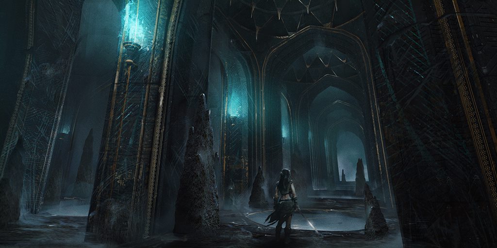 ConanExiles's tweet photo. “In the citadel, in a chamber with a domed ceiling of carven jet, and the fretted arches of doorways glimmering with strange dark jewels, a strange conclave came to pass.”

The countdown continues on https://t.co/wwtTsFtSsN https://t.co/aVBvFujGau