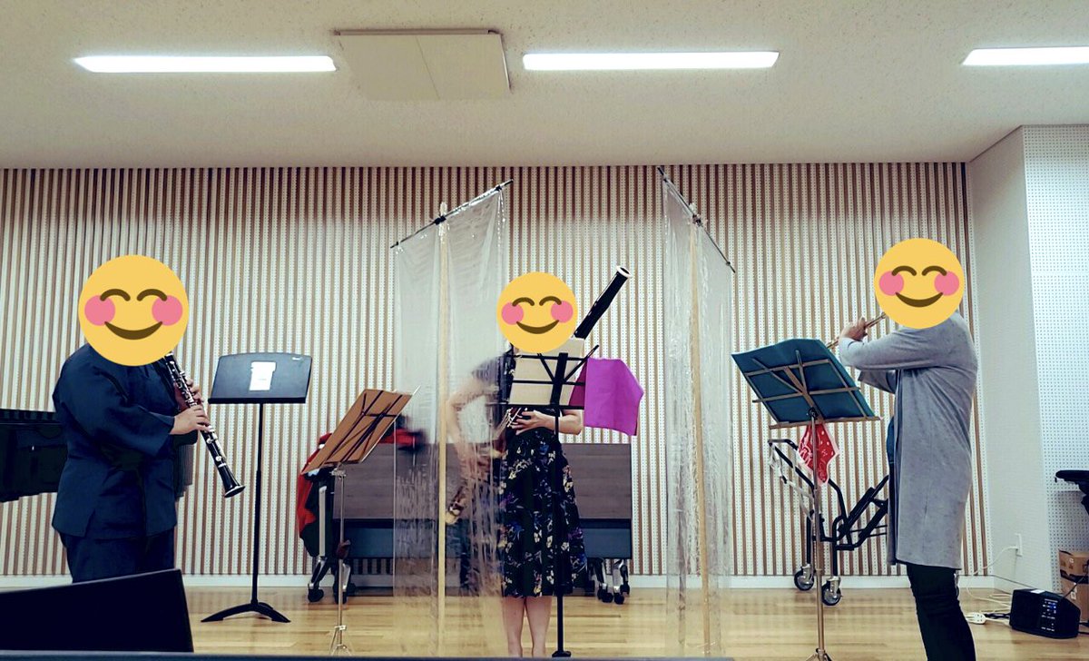 twst151208onT's tweet image. 団内アンサンブルコンテスト2日目。台風前に無事に終わりました☺️やっぱり緊張を超えるのは難しい。けれど何年も一緒に吹いてきた仲間との演奏は楽しい♫練習回数を重ねた分だけ息もぴったり合ってきたような気がしています☺️ #木三 #悲愴 #Cl4 #アイネクライネナハトムジーク