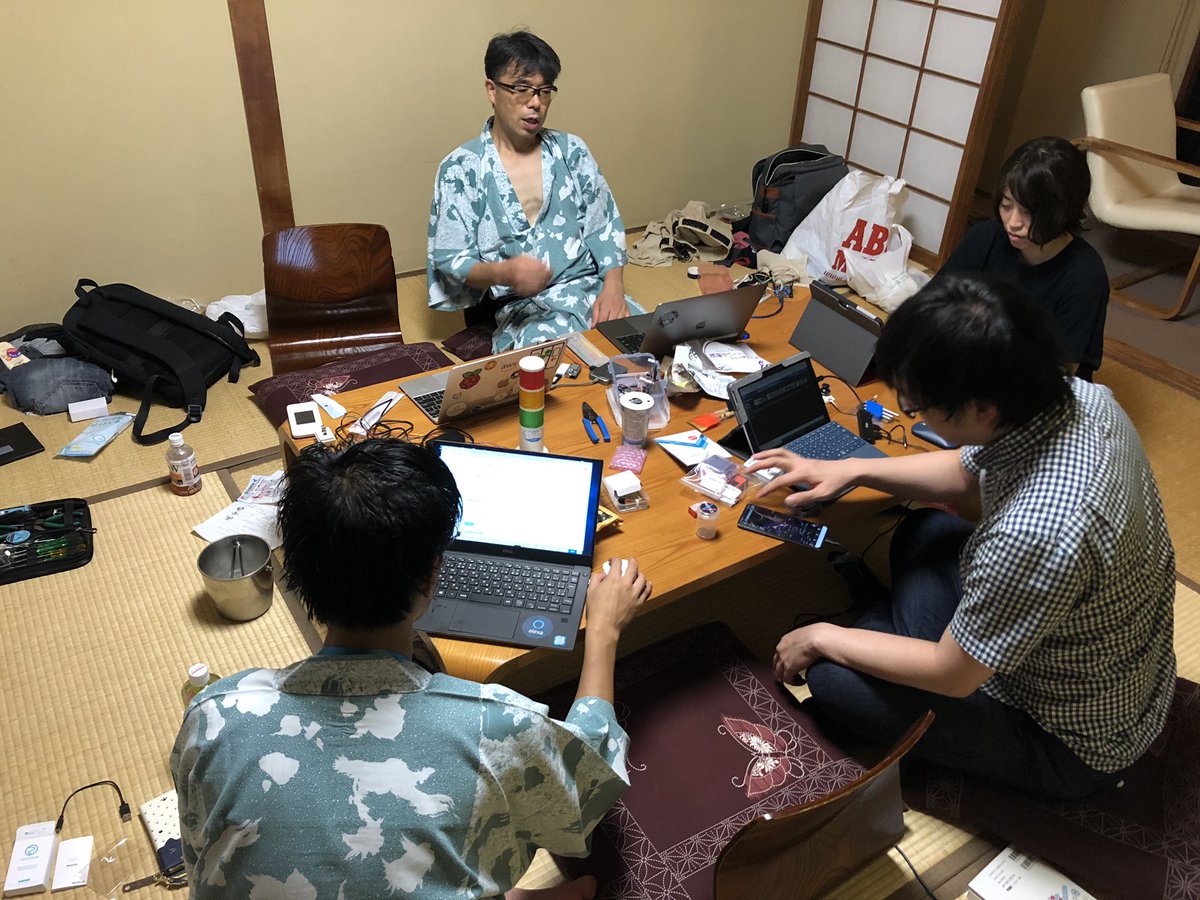 SteveKasuya2's tweet image. 箱根の強羅でIoT温泉合宿やってます😄 #IoT温泉合宿 #iotlab iotlab.connpass.com/event/187567/