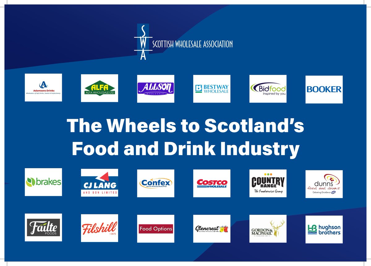 ScotWholesale's tweet photo. As Scottish Food &amp; Drink Fortnight starts today, we celebrate not just Scotland's producers &amp; products but the wholesaler's who get it to the plates &amp; shelves of your local pub, restaurant &amp; convenience store. Great job in difficult times! #ScotFoodFort20 @FergusEwingMSP https://t.co/2JFhOVOxUv