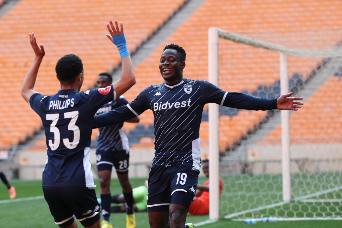 Full-Time • 🔵 3-1 🟠 𝐖𝐞 𝐬𝐢𝐠𝐧 𝐨𝐟𝐟 𝐰𝐢𝐭𝐡 𝐚 𝐖𝐈𝐍! ⚽️ Eva Nga 40’ ⚽️ Alexander 63’ ⚽️ Nange 90+5’ #Nakanjani #AbsaPrem