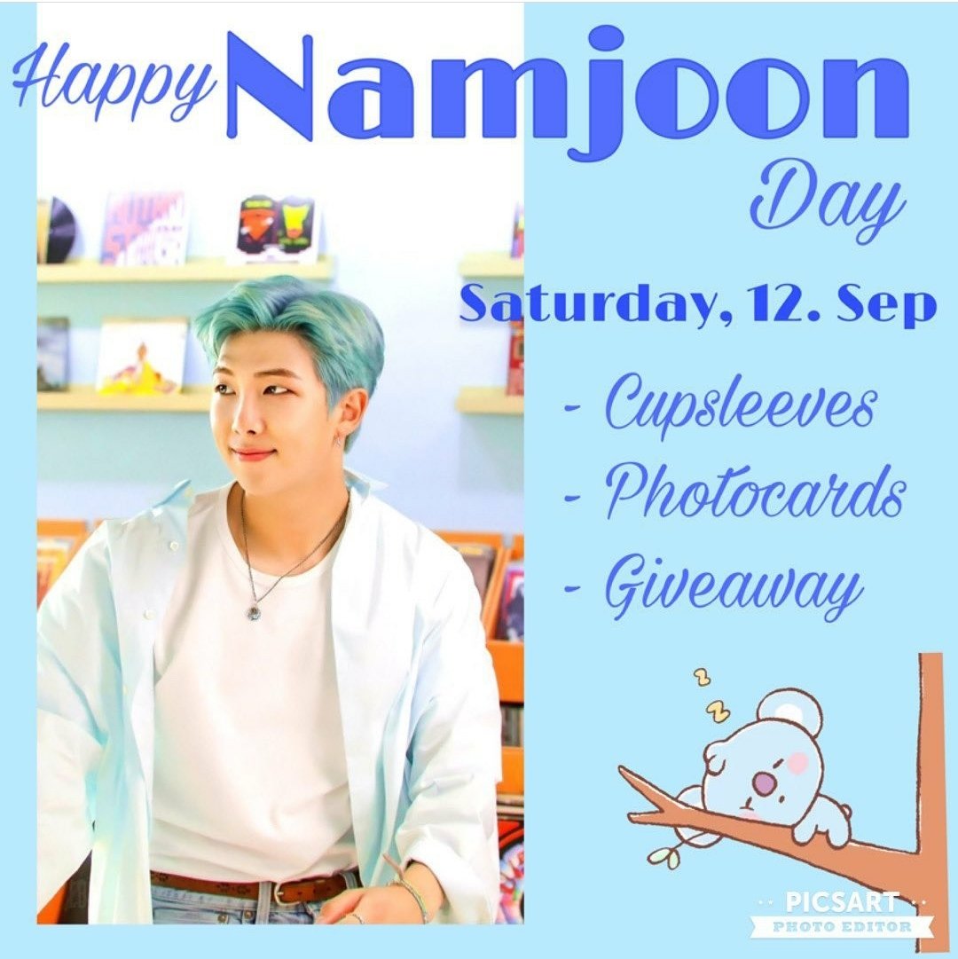 kfandomwien's tweet photo. Happy Namjoon Day!๐ฅณโค๏ธ We will have a Cupsleeve Event for our handsome leader! Who will come next Saturday?๐คโค๏ธ
#kfandomcafe #kfandomvienna #btsarmy #kpopvienna #kpopaustria #namjoon #kpopwien #btsnamjoon #๋จ์ค์์ผ #RM #๊น๋จ์ค #ํดํผ๋จ์ค๋ฐ์ด https://t.co/R0czQlPu83