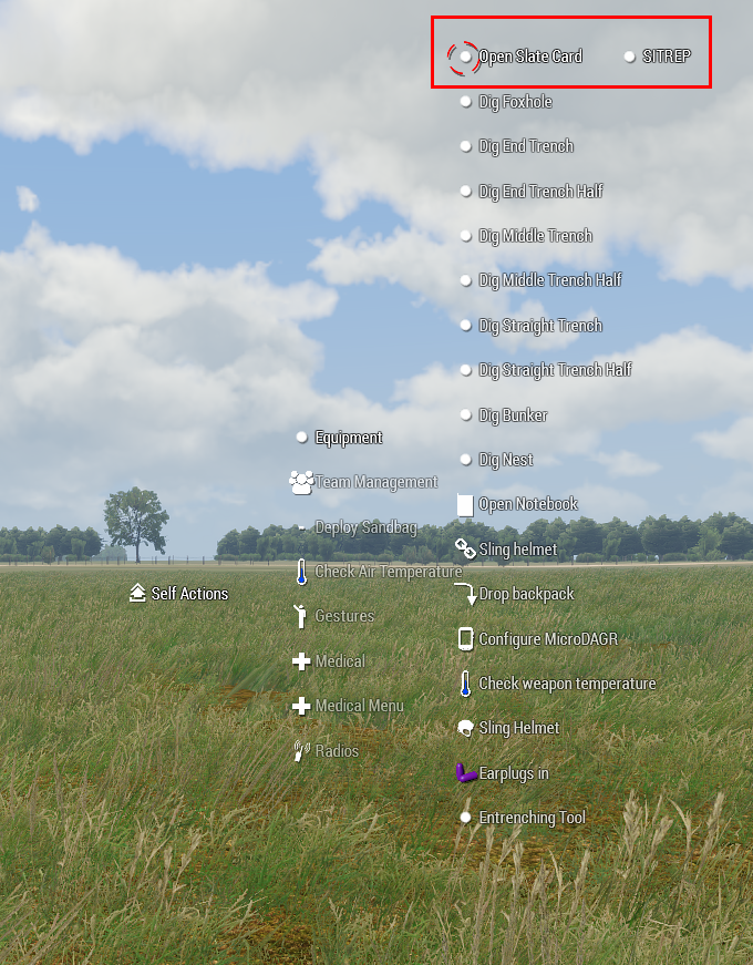 1rrfmilsim's tweet photo. #1RRF continues to work hard enhancing realism and immersion. Here you'll see CRIB cards added in-game so members can effectively call in SITREPs. #fusilierstrong https://t.co/4RCnk4MpoF