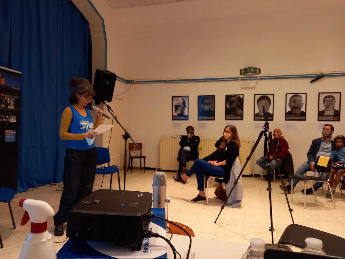 AncBru's tweet image. Our event for the #catalanweek is online. We are introducing the exposition and the issue of the political prisoners