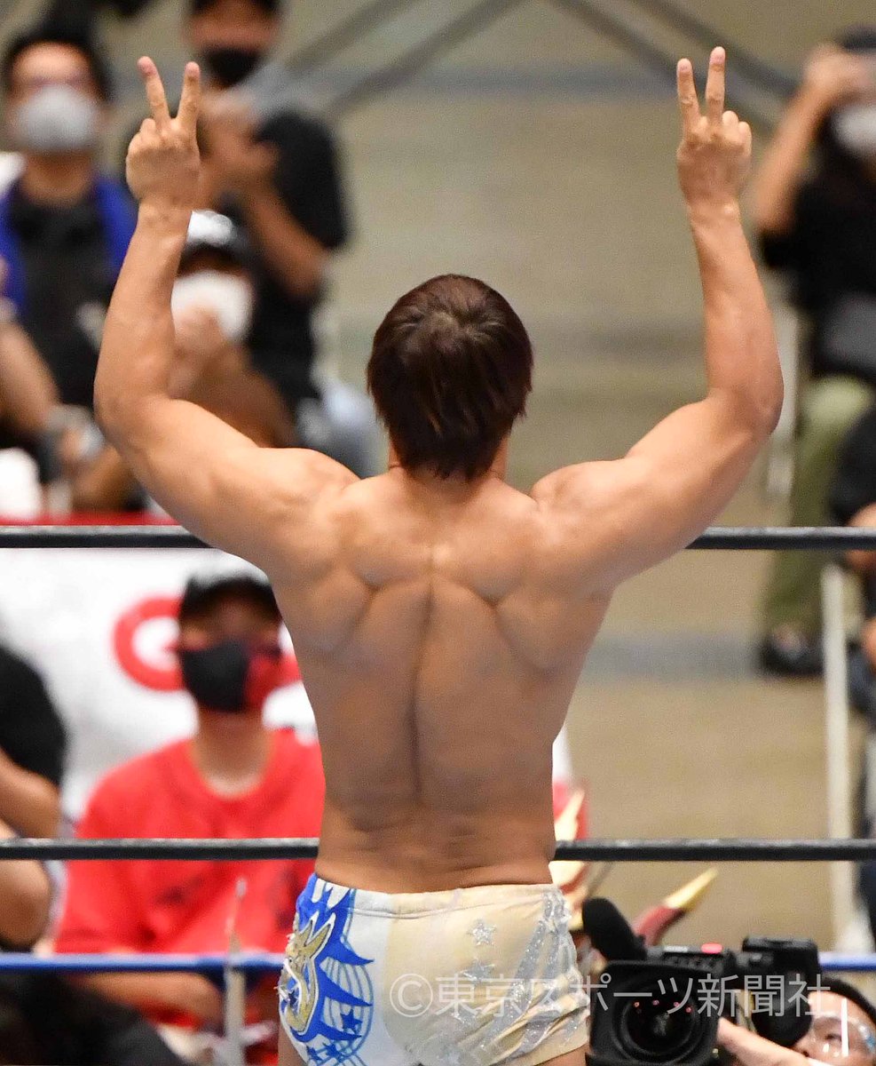 東スポ 写真部 在 Twitter 上 新日本プロレス 年9月5日 千葉 幕張メッセ 飯伏幸太 背中 東スポ 東京スポーツ Tokyosportspress T Co Ls0rtyzgmr Twitter