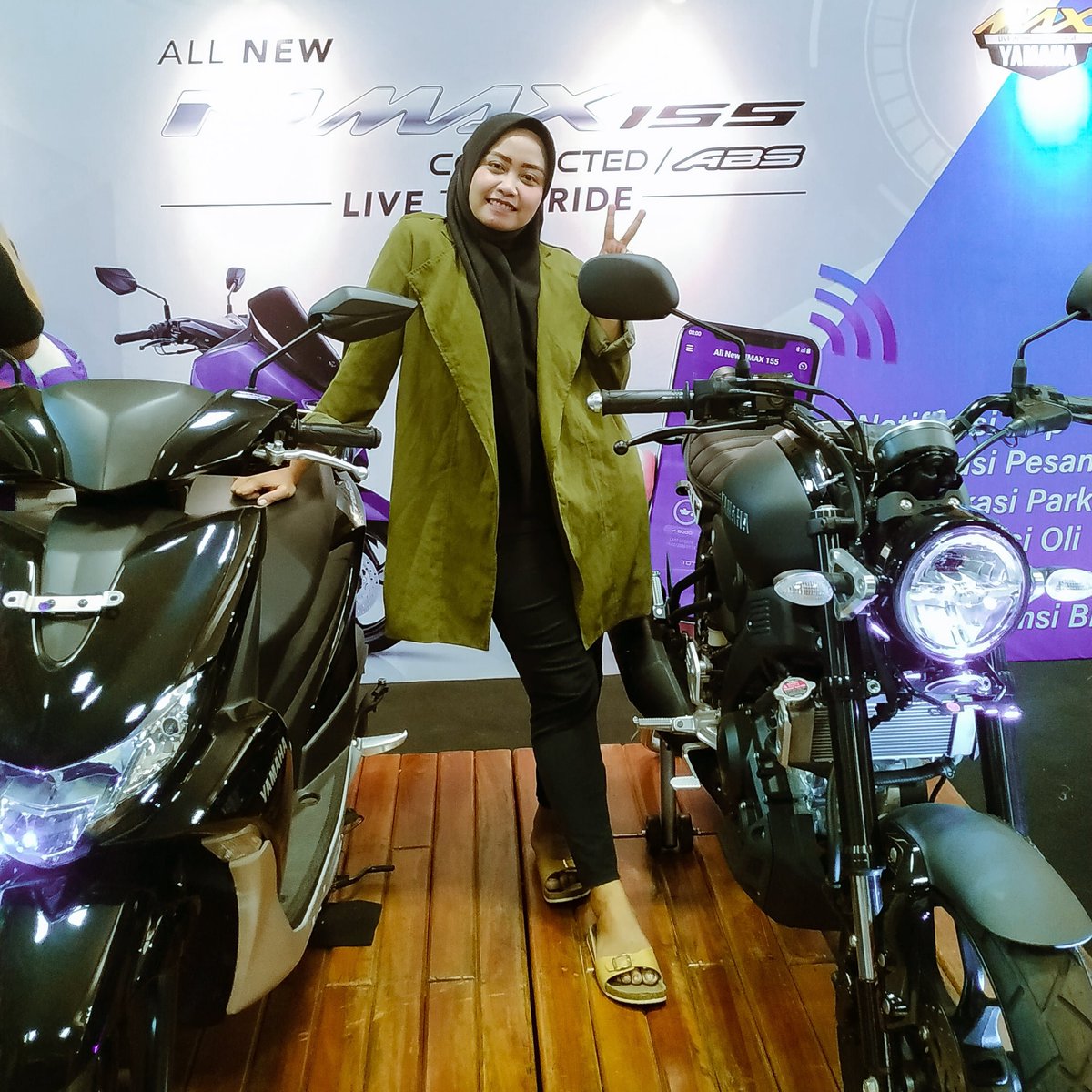 KS_dian's tweet photo. No uniform No ID card, tapi beneran kokk aku darah biru YAMAHA 🥰😍😂.
.
.
#orayamahaoracinta
#yamahasemakindidepan
#yamahajateng
#yamahabahanategal
#yamahabahana
#detagroup https://t.co/d9yMtcbTXg