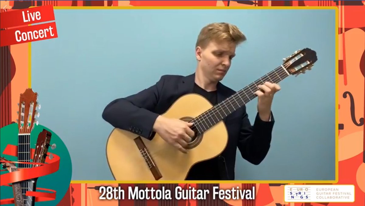 MottolaFestival's tweet photo. I protagonisti di oggi: Roberto Aussel e Mateusz Kowalski
-----
Today's protagonists: Roberto Aussel and Mateusz Kowalski 

#mottolaguitarfestival #EuroStrings #CreativeEurope #EuroStringsArtists #guitar #classicalguitar #guitarcompetition #concerts #masterclasses #lectures https://t.co/952MWh60Pn