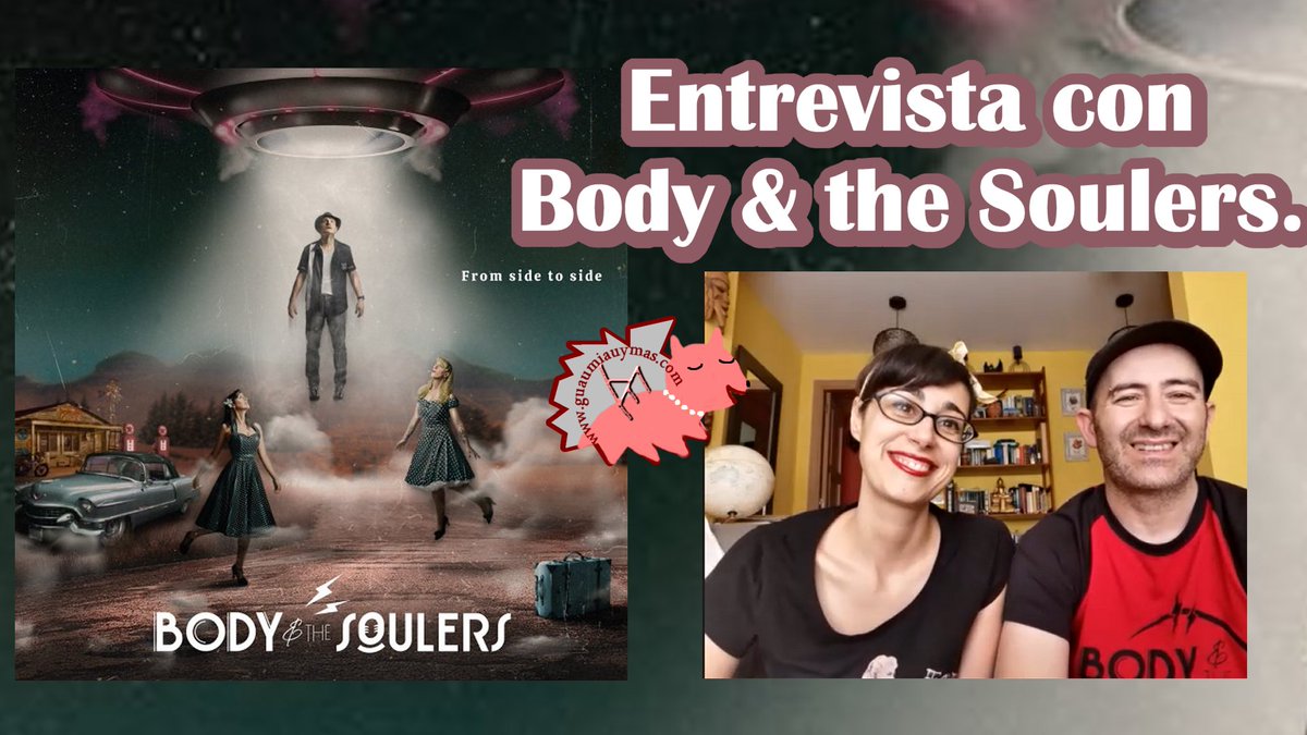 GuauMiauyMas's tweet photo. Entrevista con Body & the Soulers @BSoulers sobre el disco #FromSideToSide , el productor #JorgeExplosión y más https://t.co/6rh5v2QQkb https://t.co/F9zo26HgIn