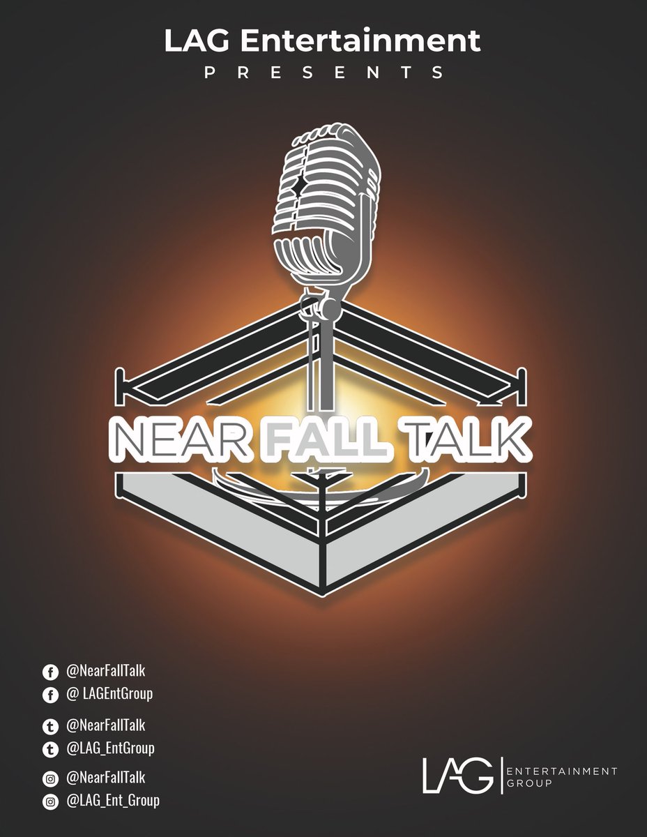 NearFallTalk's tweet photo. Join us today at 2PM EST 11AM PST for the wrestling week recap. #Raw #SmackDown #NXT #AEW and of course #WWEPayback. On the #NearFallTalk Facebook page.
Please follow us on our social media pages listed below! https://t.co/NpYIwvpLKE