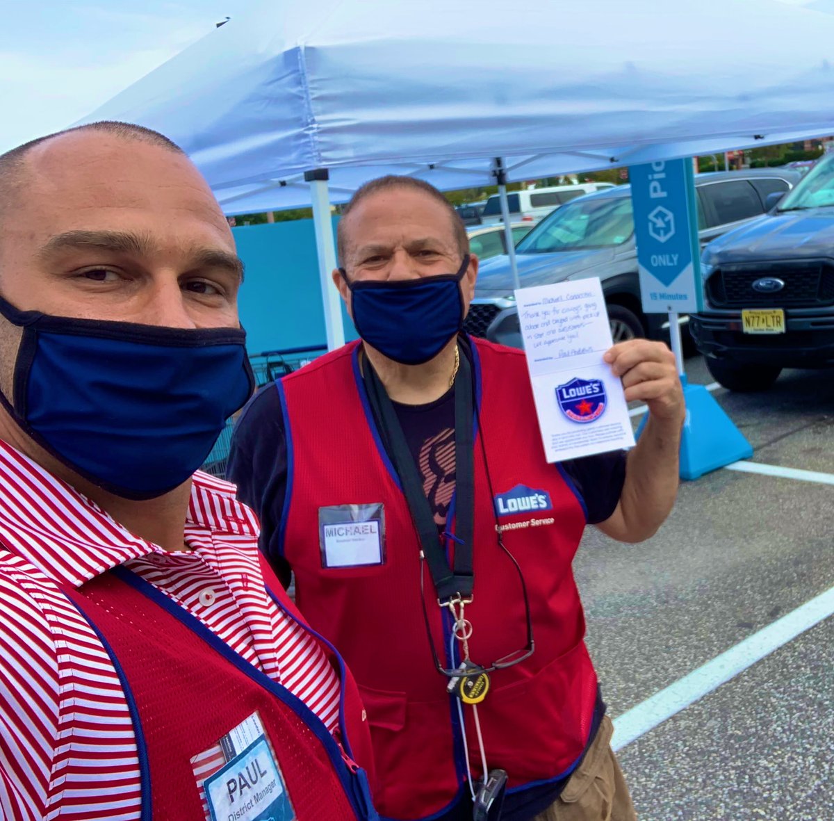 AndrewsP26's tweet photo. #Thankyou to Mike in our #Brick #NJ #Lowes for owning #pickupinstore
#CustomerExperience #CustomerService #Winning #JerseyShore https://t.co/X8N4tMGdyh