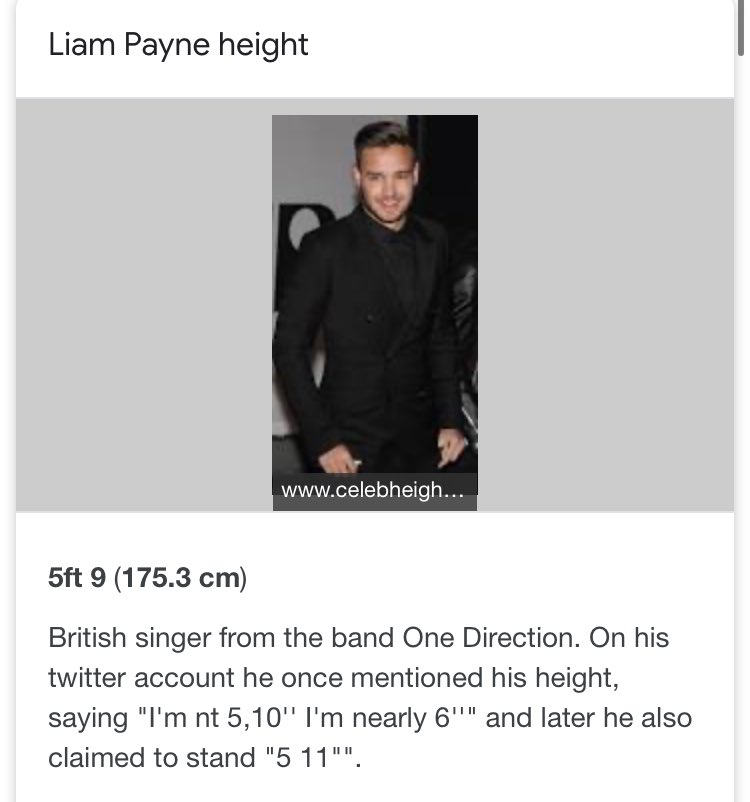 imagine thinking that liam is bigger than harry? i could never