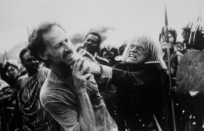 Happy birthday, Werner Herzog, seen here attempting to direct Klaus Kinski! 