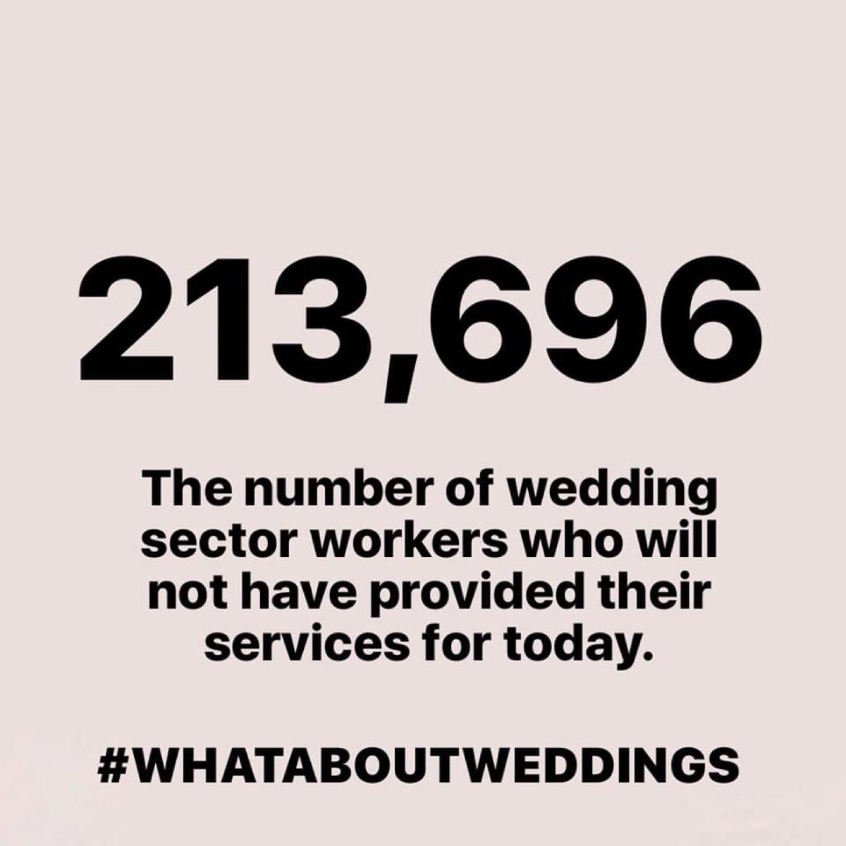 karlhill3466's tweet image. @BBCNews @TVNaga01 @itvnews @SkyNews Why does this not even register on your radar.  Nightclubs can open for 250 people. Weddings 30. Have you tried to pick 25 guests for a wedding if your a large family #whataboutweddings #RoadMapForReopening 

whataboutweddings