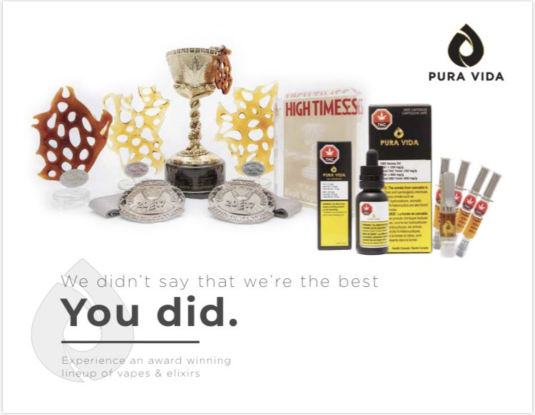 You ask, you receive. The official launch of Pura Vida, available at retailers in BC and Manitoba. <a href="/HeritageCann/">Heritage Cannabis</a>