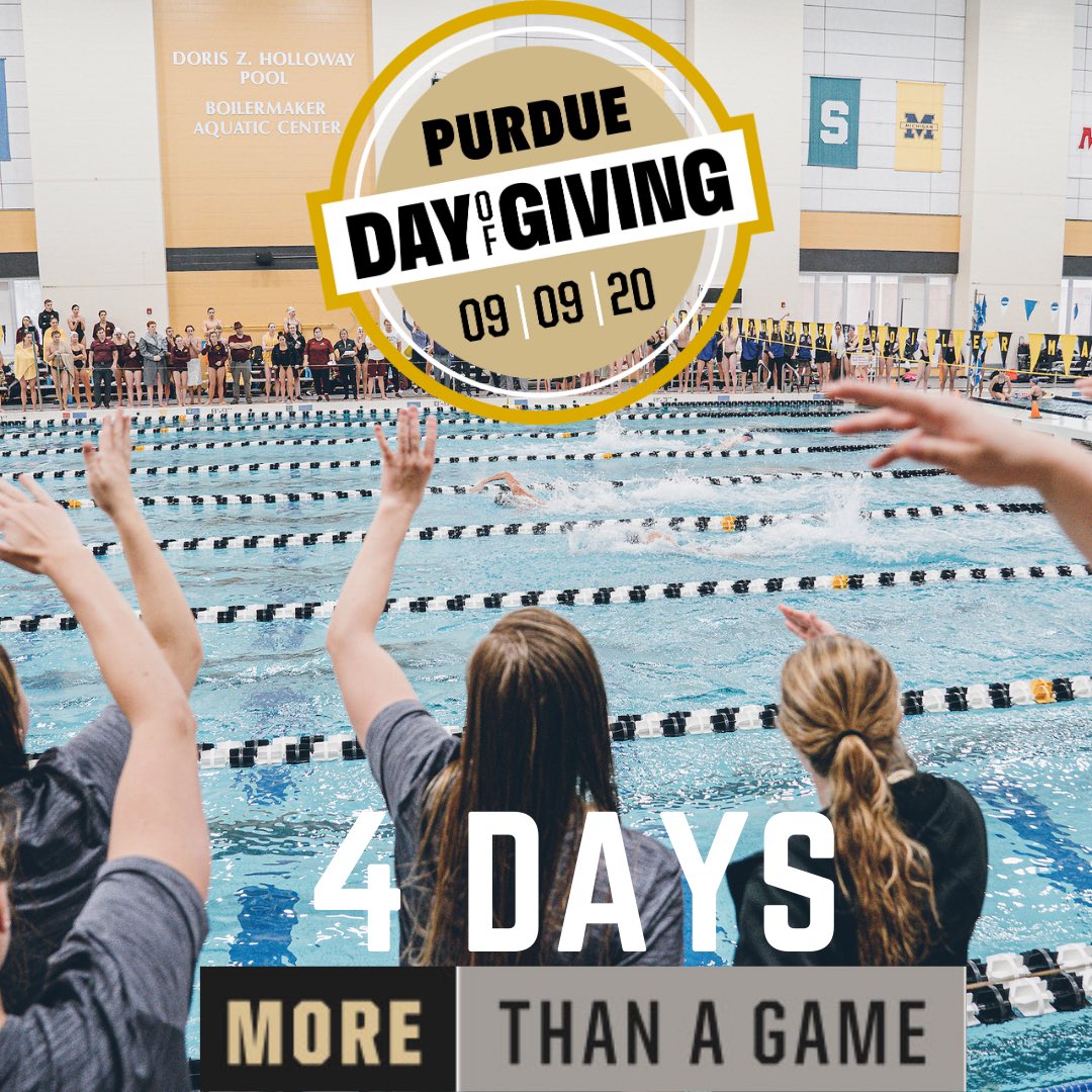 PurdueWSwim's tweet photo. It’s #MoreThanAGame for everyone at the aquatic center. We #BoilerUpTogether & could really benefit from your support.
🏊♀️ https://t.co/DpXDjg8k7m https://t.co/pgQe7QWn4z