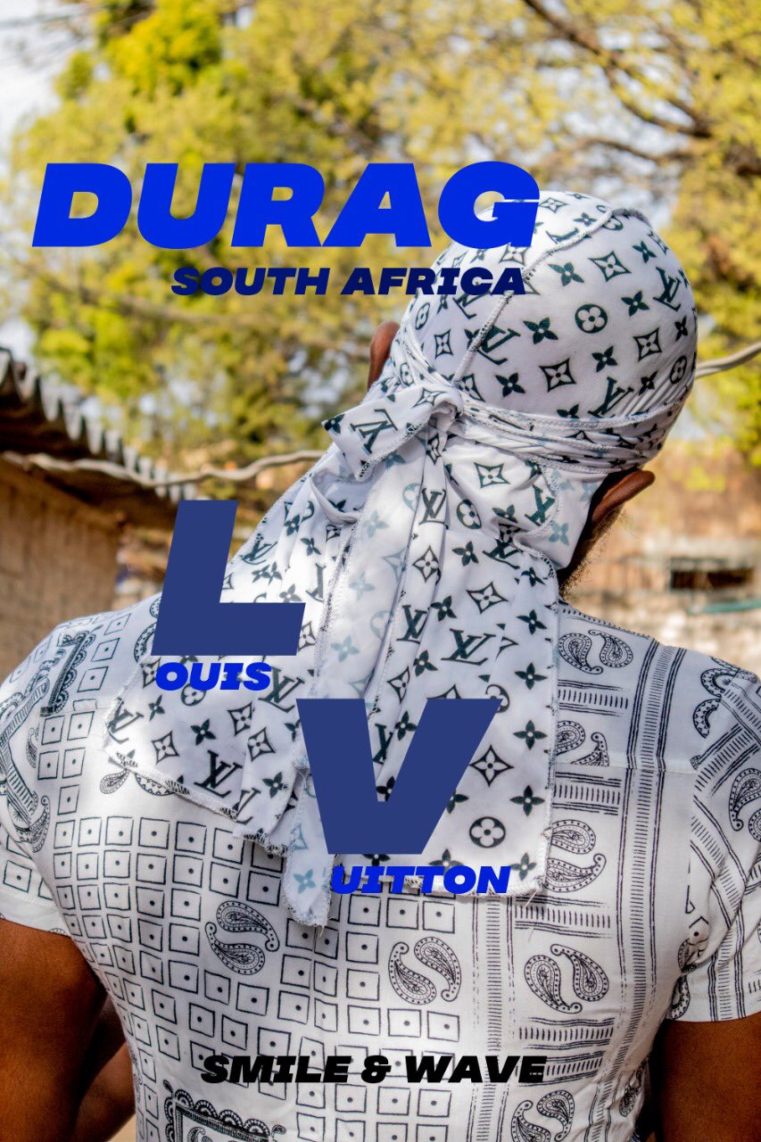 Durag South Africa on X: LV Inspired Durags 😅🔥😩 Model - @wayne_pcp  Photography - @pcp_sa Durag Made By South Africa Inspired By Louis Vuitton  Price: R350 Delivery: R100 (To your door) Comment “