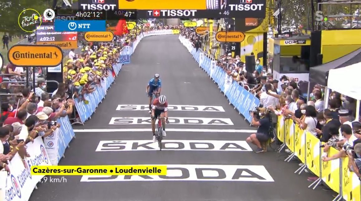 😀 #skujiņs #TourdeFrance 🥈
