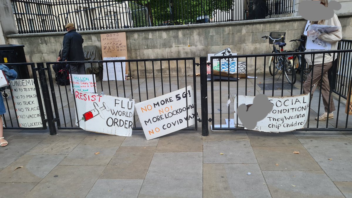 A few "Pizzagate" photos from the London march near Parliament Square. A few other "Save Our Children" marches were held in other parts of the UK today too. If you came across one in your town or city, please DM me your photos/videos. QAnon is spreading at speed here