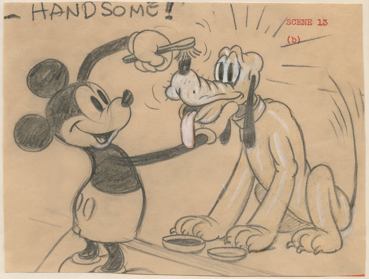 Celebrate 90 years of Pluto with artwork from the Walt Disney Animation Research Library!