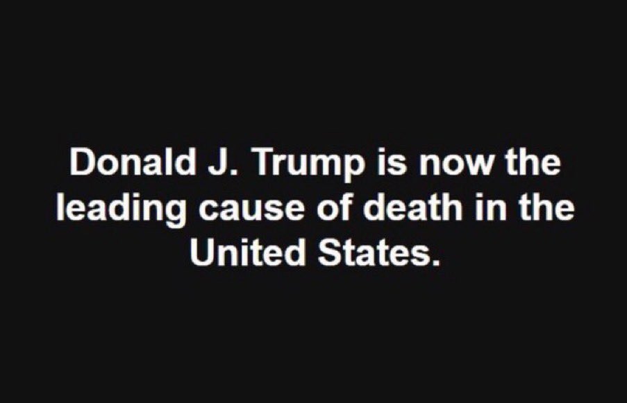 LoveAmerica4U2's tweet photo. @ImAaronSaenz @realDonaldTrump @BreitbartNews @foxandfriends @OANN Trump only cares about himself so to him all the rest of us are suckers and the 190k dead are all losers!
Anyone who still supports him must be not care either.
#DumpTrump #FireTheLAIR
#VoteBidenHarris2020 https://t.co/rBX6YkzQSk