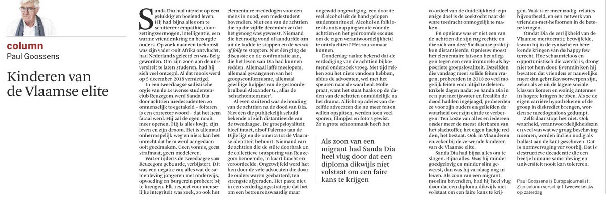 PaulGoossens2's tweet photo. Justice for Sanda! Mijn bijdrage. Vandaag in DS. https://t.co/O2gvuFpc7V