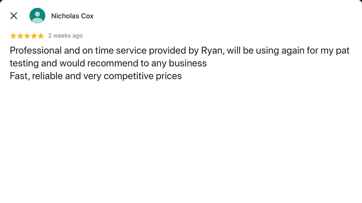 pat_rts's tweet image. Some lovely reviews from some of our recent customers. 👌

rts-pattesting.co.uk