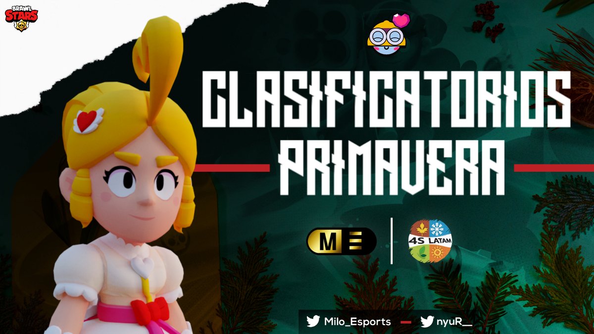 #BS #BrawlStars 

INSCRIPCIONES A CLASIFICATORIOS DE PRIMAVERA 🌷

▪️ Solo equipos con roster LATAM SA 
▪️ Leer reglamento antes de completar la inscripción

Pasos a seguir: 
drive.google.com/file/d/1djjqby…