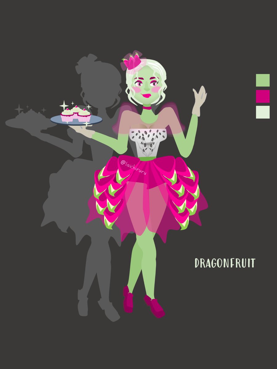 laichiruru's tweet photo. Welcome to the #FruiTea party! 

First time to join an Art Collab. 💖

#FruitSaladCollab #Fruitsona #artph
Hosted and Collated by: 
@ZanyZestyZippy

Background by:
@ThezyrableArt https://t.co/DyUpoxBW7V https://t.co/cEQFGd4faM