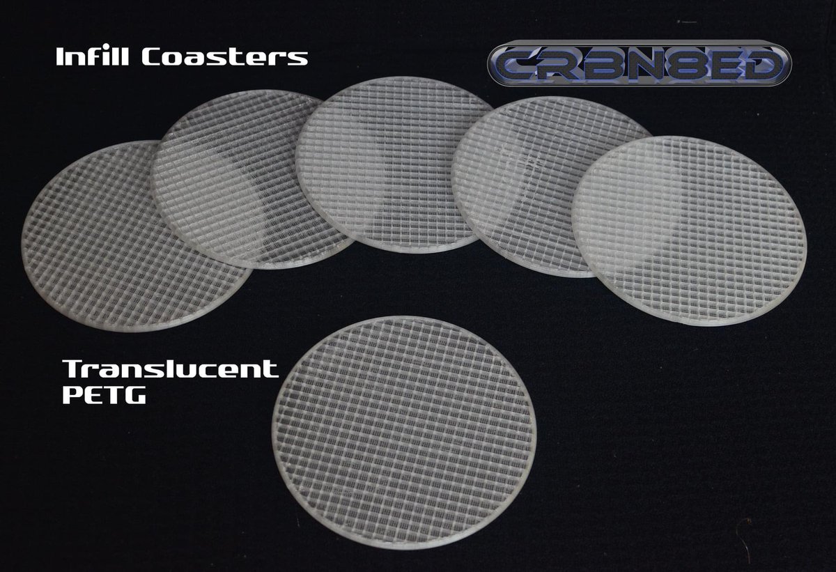 crbn8ed's tweet photo. Thin, lightweight, and simple coasters. 

They are available at https://t.co/hSquyeHT7M for $12
#crbn8eddesign #coaster #coasters #drinking #drinkingglass #cup  #cups #3dprinting #3dprint #3dprinted #household #kitchen #coffee
#coffeetable https://t.co/6OUd2gE4TK