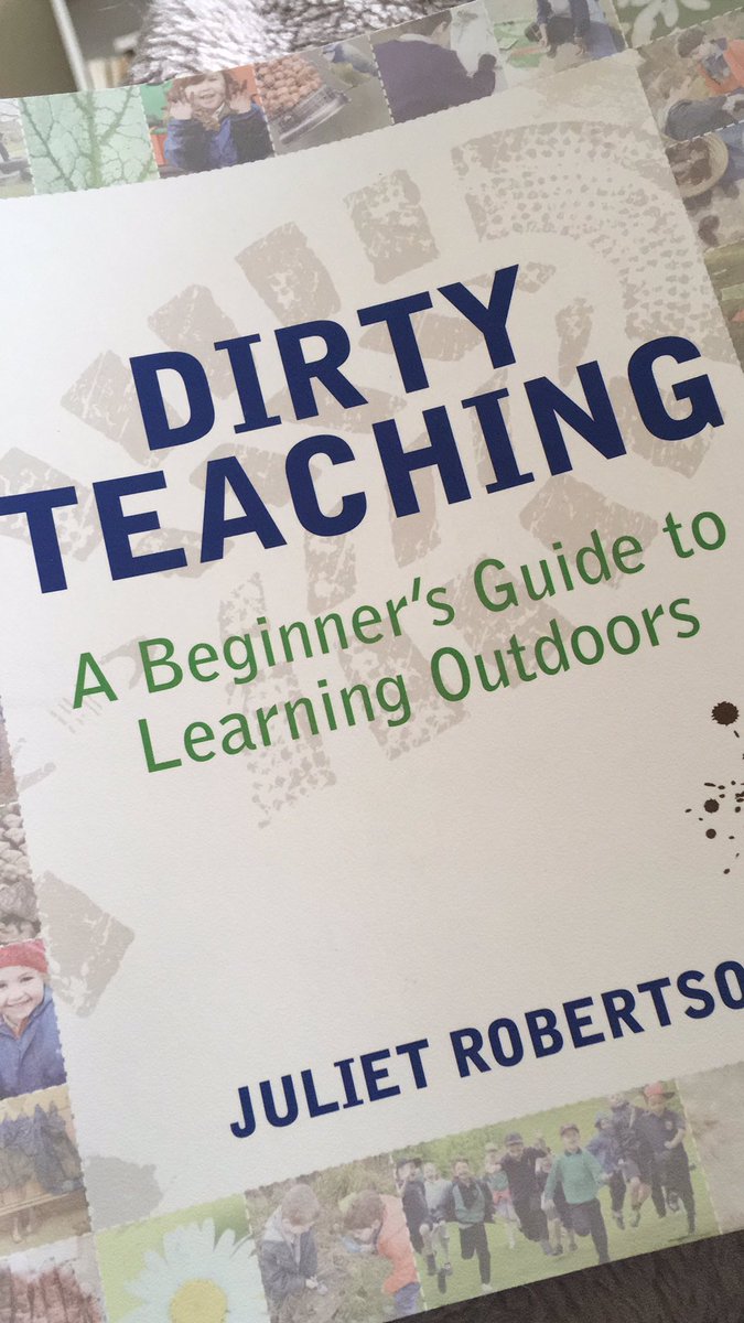 JakiReid1's tweet photo. Weekend reading. I love this book... so simple and easy to read with fantastic and practical ideas! #outdoorlearning #alwayslearning #dirtyteaching @CreativeSTAR https://t.co/fAQcGK0iIC