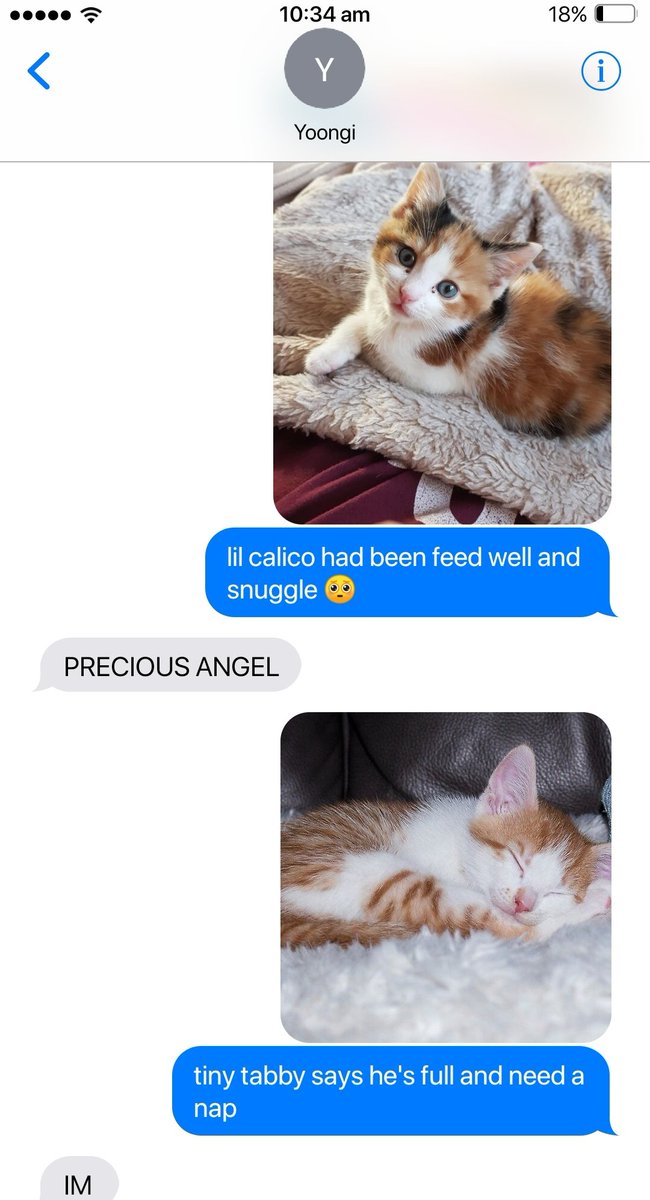 15. yoonmin texting and yoongi's UwU