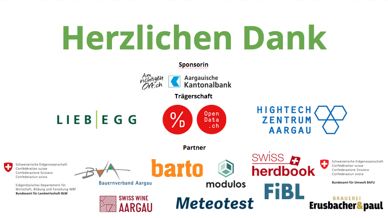 OpendataCH's tweet photo. Herzlichen Dank an alle Teilnehmende, Partnerorganisationen und an die Sponsorin für diese einsichtsreichen, interidsziplinären und spassigen #openfarming Hackdays! Die Geschichte geht weiter mit der #openfarming Working Group (meldet euch bei Interesse bei uns)! Stay tuned🌱 https://t.co/puT1EfWq2f
