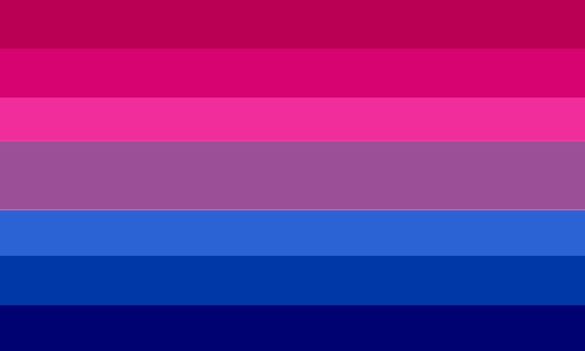 pastel bi flag (left) and versions with more stripes (right)!!